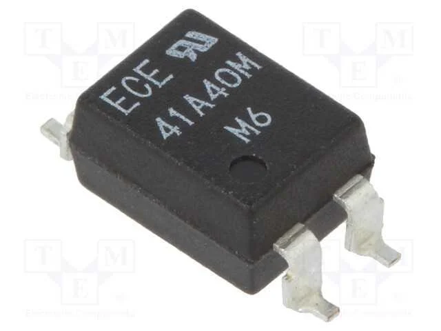 Rel&eacute;: Semicondutores, Icoma M&aacute;x: 50ma, 130ma, Max.400vac, 30o, Smd4