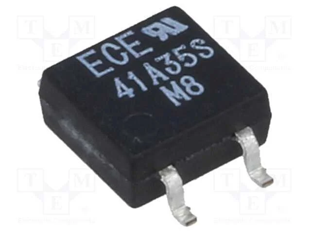 Rel&eacute;: Semicondutores, Icoma M&aacute;x: 50ma, 80ma, Max.350vac, 50o, Sop4