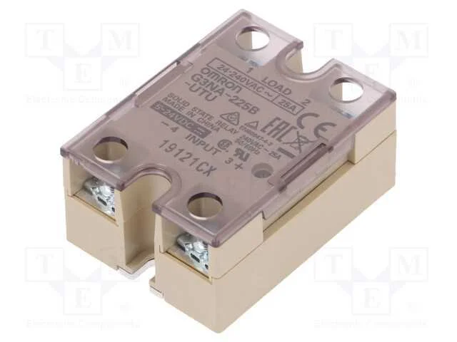 Rel&eacute;: semicondutores, Ucoma: 5&divide;24VDC, 25A, 24&divide;240.