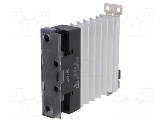 Rel&eacute;: Semicondutores, Ucoma: 12&divide;24vdc, 25a, 24&divide;240vac, -30&divide;80c