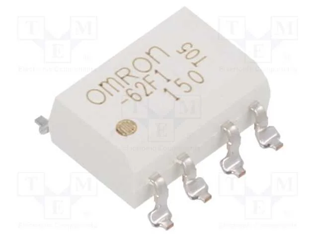 Rel&eacute;: semicondutores, DPST-NO, Icoma: 25mA, 500mA.