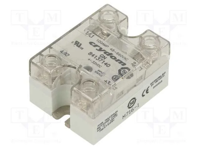 Rel&eacute;: semicondutores, Ucoma: 4&divide;32VDC, 100A, 48&divide;66.