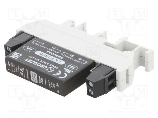 Rel&eacute;: semicondutores, Ucoma: 6&divide;30VDC, 4A, 12&divide;275V.