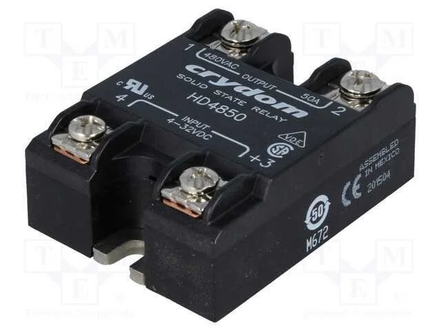 Rel&eacute;: semicondutores, Ucoma: 4&divide;32VDC, 50A, 48&divide;530.