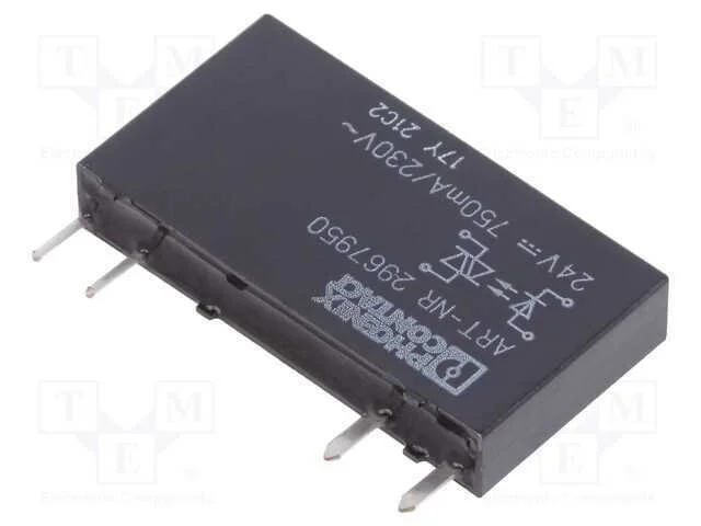 Rel&eacute;: semicondutores, Ucoma: 19,2&divide;28,8VDC, 750mA,.
