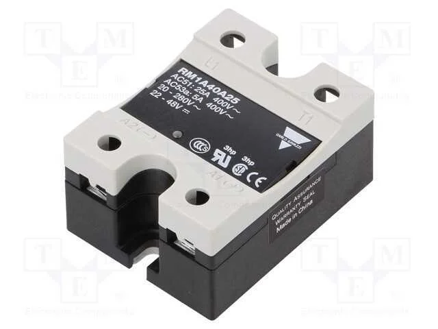 Rel&eacute;: semicondutores, Ucoma: 22&divide;48VDC, Ucom: 20&divide;2.