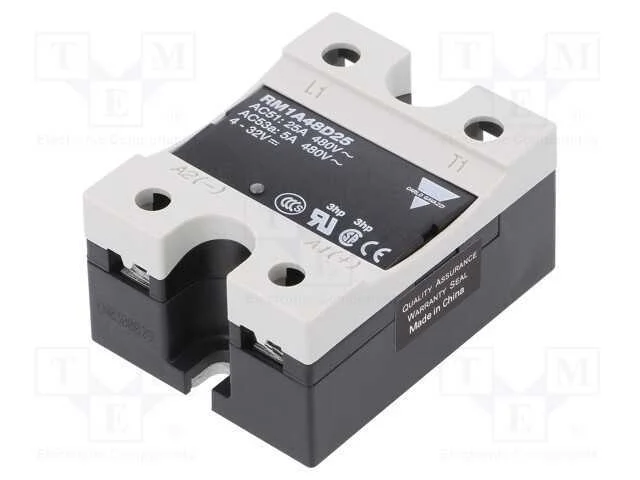 Rel&eacute;: Semicondutores, Ucoma: 4&divide;32vdc, 25a, 42&divide;530vac, -20&divide;70c