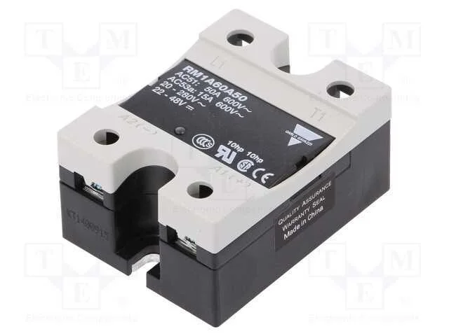 Rel&eacute;: semicondutores, Ucoma: 22&divide;48VDC, Ucom: 20&divide;2.