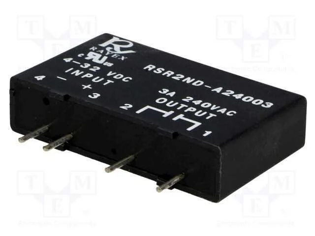 Rel&eacute;: Semicondutores, Ucoma: 4&divide;32vdc, 3a, 24&divide;280vac, S&eacute;rie: Rsr2