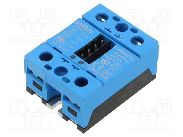 Rel&eacute;: Semicondutores, Ucoma: 10&divide;30vdc, 35a, 24&divide;510vac, -55&divide;100c