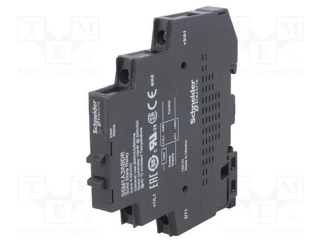 Rel&eacute;: semicondutores, Ucoma: 4&divide;32VDC, 6A, 48&divide;600V.