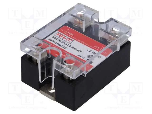 Rel&eacute;: Semicondutores, Ucom: 90&divide;250vac, 25a, 44&divide;440vac, S&eacute;rie: Ssr-Z