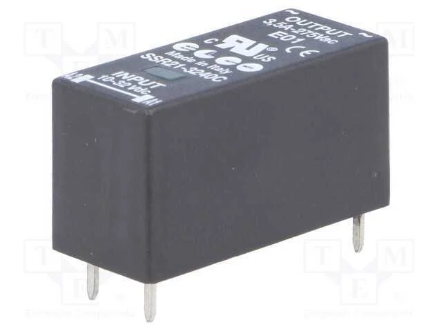 Rel&eacute;: Semicondutores, Spst-No, Ucoma: 10&divide;32vdc, 3a, 12&divide;275vac