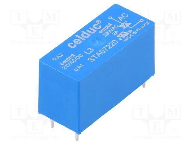 Rel&eacute;: semicondutores, SPST-NO, Ucoma: 15&divide;30VDC, U.