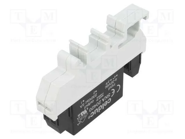 Rel&eacute;: Semicondutores, Ucoma: 6&divide;30vdc, 3a, 12&divide;275vac, -40&divide;80c, Ip00