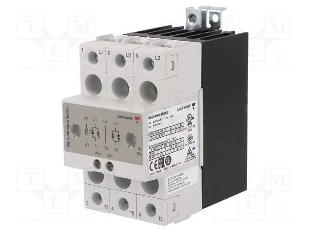 Rel&eacute;: Semicondutores, 25a, Ucom: 42&divide;660vac, 3-F&aacute;sico, S&eacute;rie: Rgc2