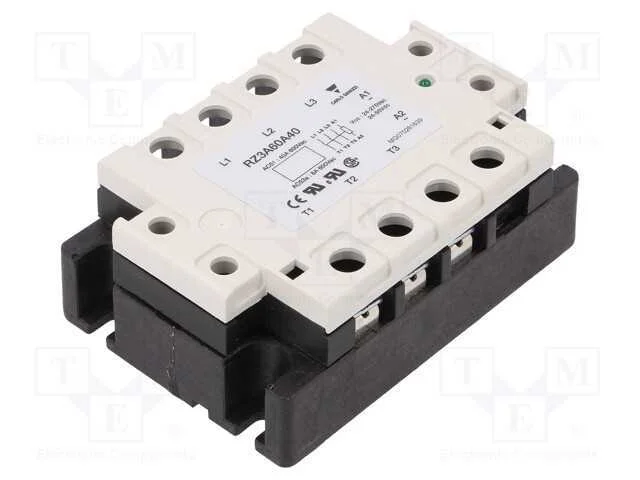 Rel&eacute;: semicondutores, 40A, Ucom: 42&divide;660VAC, 3-f&aacute;s.