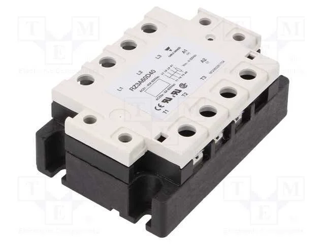 Rel&eacute;: Semicondutores, 40a, Ucom: 42&divide;660vac, 3-F&aacute;sico, -30&divide;80c