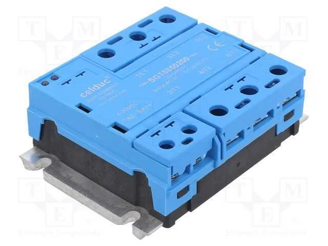 Rel&eacute;: Semicondutores, 50a, Ucom: 24&divide;640vac, 3-F&aacute;sico, S&eacute;rie: Sgt8