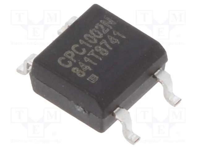 Rel&eacute;: semicondutores, 700mA, max.60VDC, SMT, SOP4.