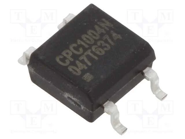 Rel&eacute;: semicondutores, 300mA, max.100VDC, SMT, SOP.