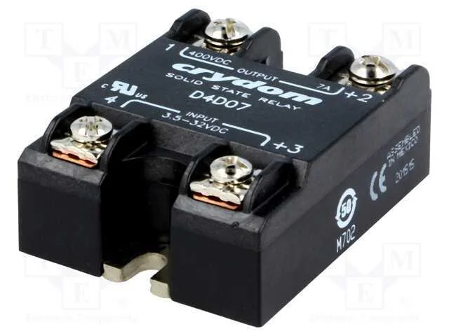 Rel&eacute;: Semicondutores, Ucoma: 3,5&divide;32vdc, 7a, 1&divide;400vdc, S&eacute;rie: 1-Dcl