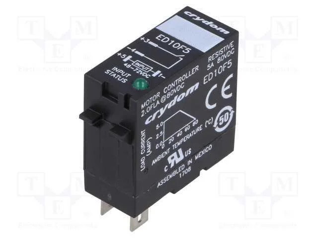 Rel&eacute;: Semicondutores, Ucoma: 48&divide;72vdc, 5a, 1&divide;80vdc, Base, S&eacute;rie: Ed