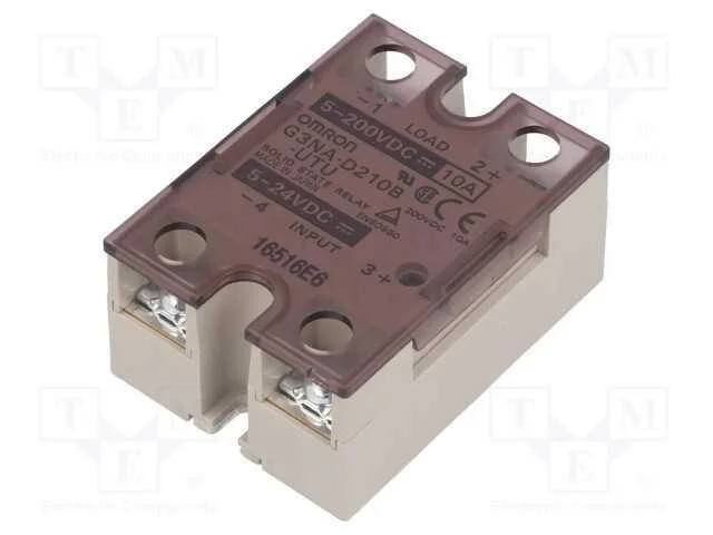 Rel&eacute;: Semicondutores, Ucoma: 5&divide;24vdc, 10a, 5&divide;200vdc, S&eacute;rie: G3na