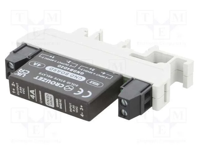 Rel&eacute;: semicondutores, Ucoma: 5&divide;30VDC, 4A, 2&divide;60VDC.