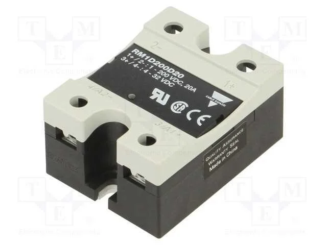 Rel&eacute;: semicondutores, Ucoma: 4,5&divide;32VDC, 20A, 1&divide;20.