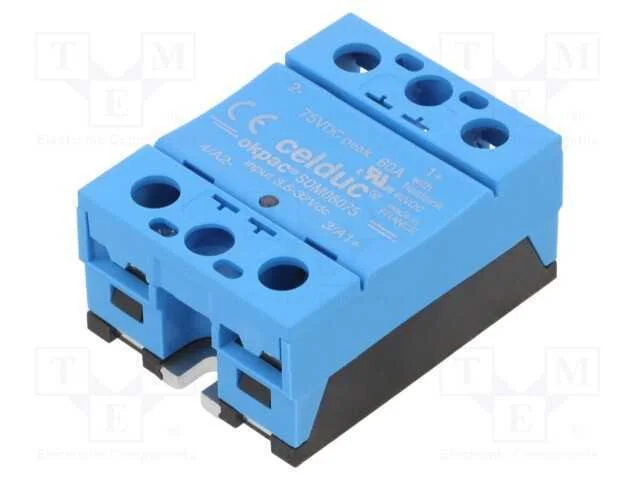 Rel&eacute;: semicondutores, Ucoma: 3,5&divide;32VDC, 60A, 5&divide;40.