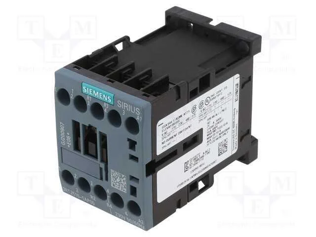 Contator: 4-de polo, NC x2 + NO x2, 230VAC, 9A, 3.