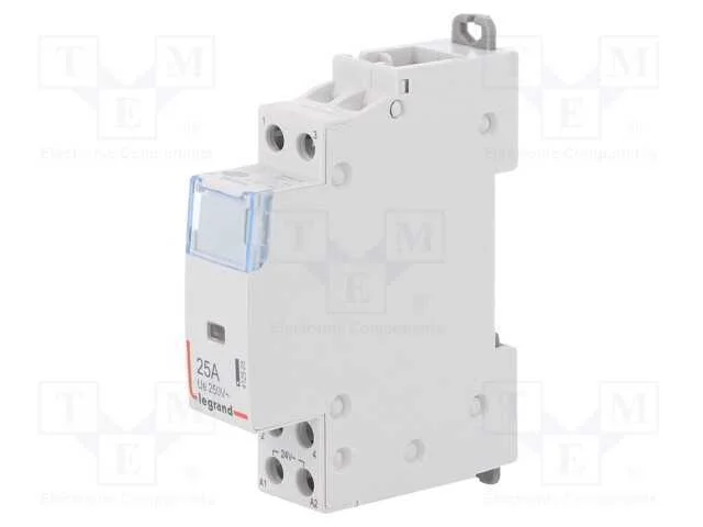 Contator: 2-de polo de instala&ccedil;&atilde;o, NO x2, 24VAC, .