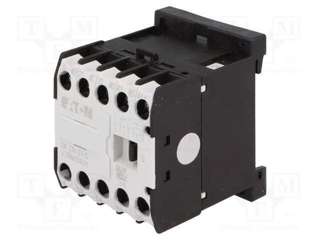 Contator: 4-de polo, NC + NO x3, 24VDC, 6A, DILER.