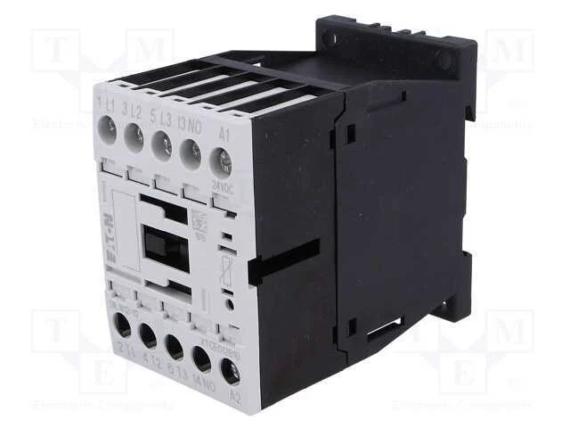 Contator: 3 polos, NO x3, Contatos auxiliares: NO.