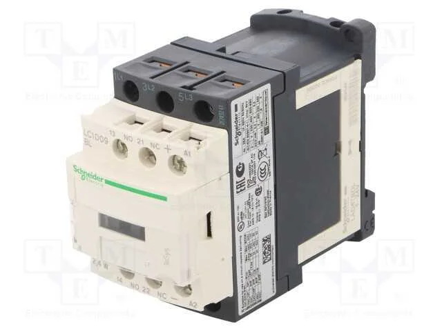 Contator: 3 polos, NO x3, Contatos auxiliares: NO.