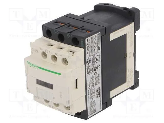 Contator: 3 polos, NO x3, Contatos auxiliares: NO.