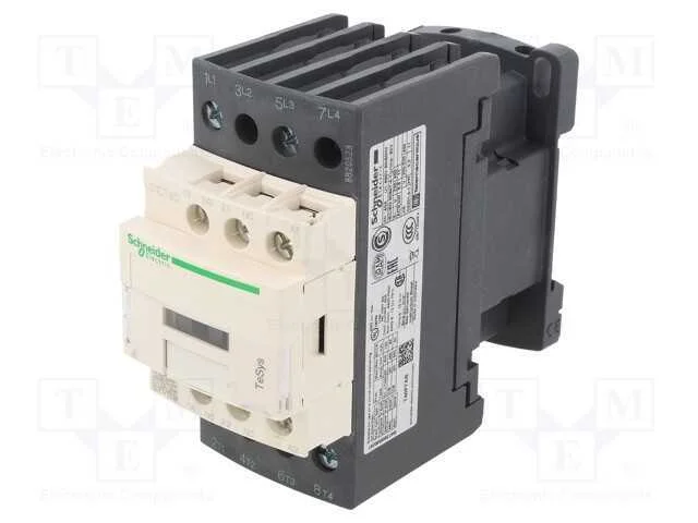 Contator: 4-de polo, NO x4, Contatos auxiliares: .