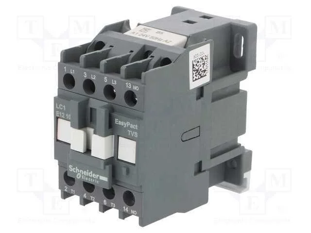 Contator: 3 Polos, No X3, Contatos Auxiliares: No, 24vac, 12a, 690v