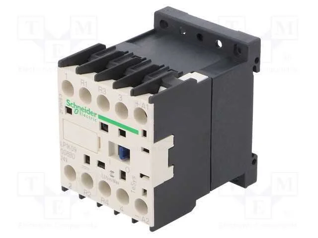 Contator: 4-De Polo, Nc X2 + No X2, 24vdc, 9a, Tesys K, -25&divide;50c