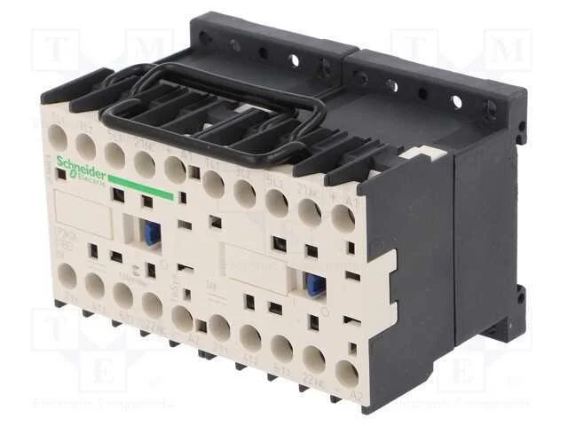 Contator: Revers&iacute;vel de 3 polos, NO x3, Contatos .