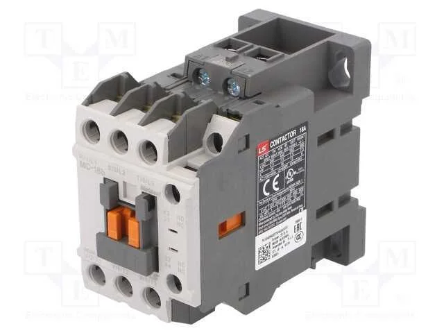 Contator: 3 polos, NO x3, Contatos auxiliares: NO.