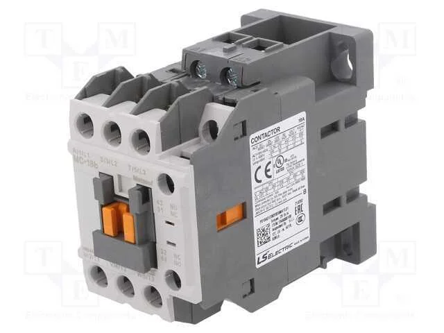 Contator: 3 polos, NO x3, Contatos auxiliares: NO.