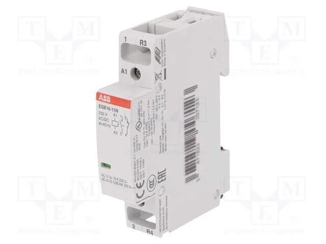 Contator: 2-de polo de instala&ccedil;&atilde;o, 16A, 230VAC, 2.