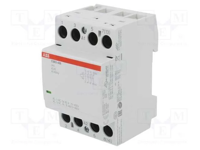 Contator: 4-de polo de instala&ccedil;&atilde;o, 63A, 24VAC, 24.