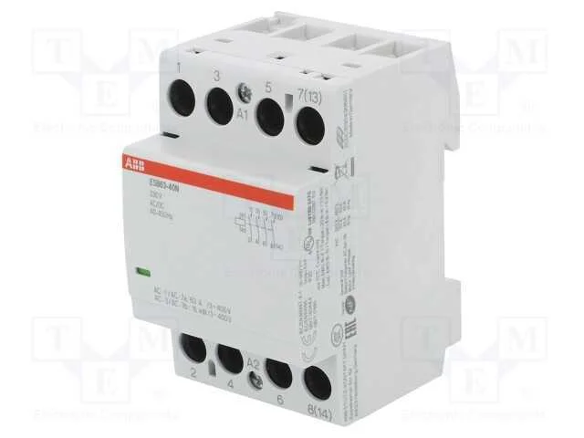 Contator: 4-de polo de instala&ccedil;&atilde;o, 63A, 230VAC, 2.