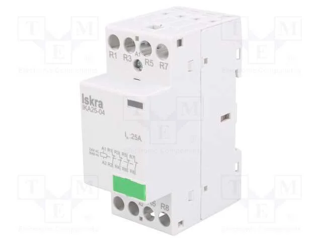 Contator: 4-de polo de instala&ccedil;&atilde;o, 25A, 230VAC, N.