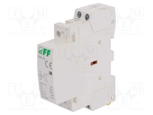 Contator: 2-de polo de instala&ccedil;&atilde;o, 25A, 230VAC, N.