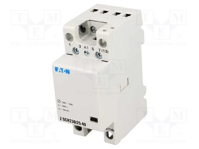 Contator: 4-De Polo de Instala&ccedil;&atilde;o, 25a, 230vac, No X4