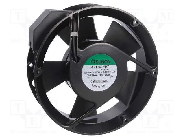 Ventilador: AC, transversal, 230VAC, 171x51mm, 34.